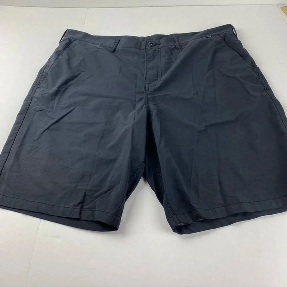 Hurley Mens 38 Shorts Navy Nike Dri Fit Hybrid Chino Skateboard Beach Stretch - Picture 1 of 9
